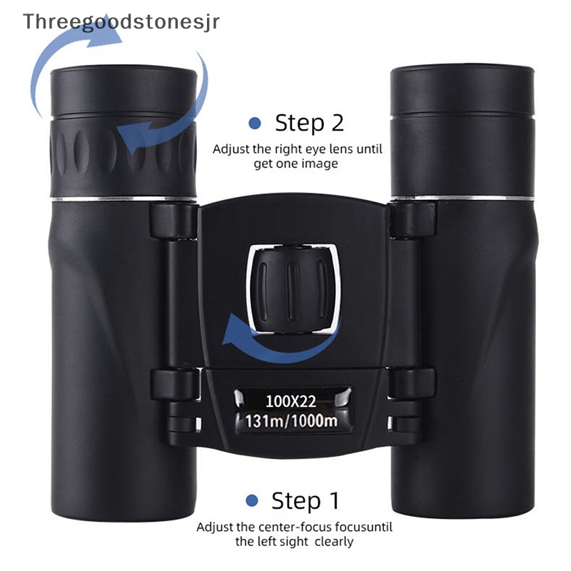 Ống Nhòm 100x22 HD Tầm Nhìn Đêm 3000M Gấp Gọn Tiện Dụng