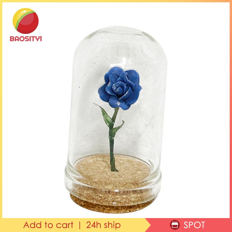 [Baosity1] Chậu Cây Màu Đỏ Tỉ Lệ 1 / 6 1 / 12 Trang Trí Nhà Búp Bê