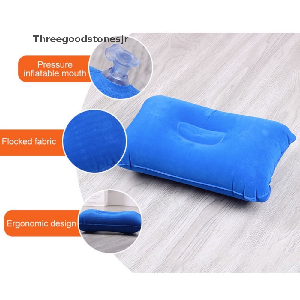 Gối Hơi Kê Cổ Bằng PVC Siêu Nhẹ Tiện Dụng Khi Đi Cắm Trại