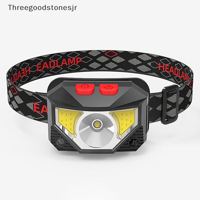 Đèn Pha LED COB Cảm Biến Chuyển Động 8 Chế Độ Sáng Tiện Dụng Cho Cắm Trại / Câu Cá JR