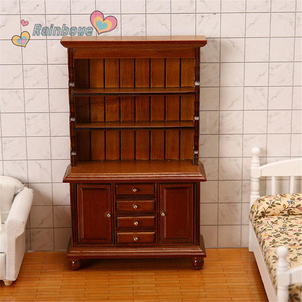Mô Hình Ngôi Nhà Cầu Vồng Mini Bằng Gỗ Thiết Kế Mới