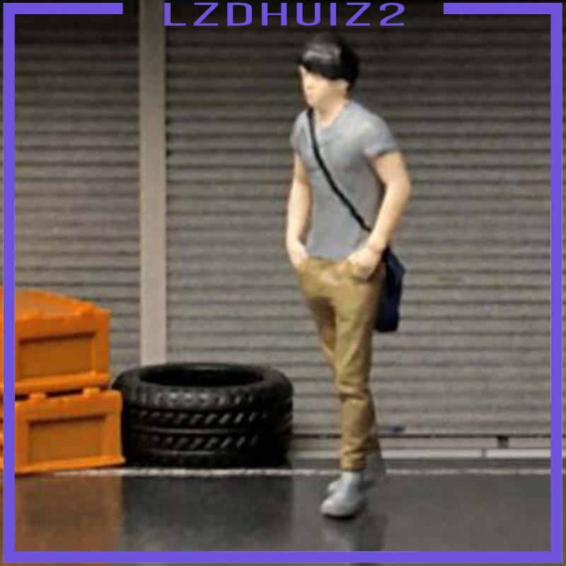 Mô Hình Bé Trai Dioramas Tỉ Lệ 1: 64 Dùng Trang Trí Tiểu Cảnh