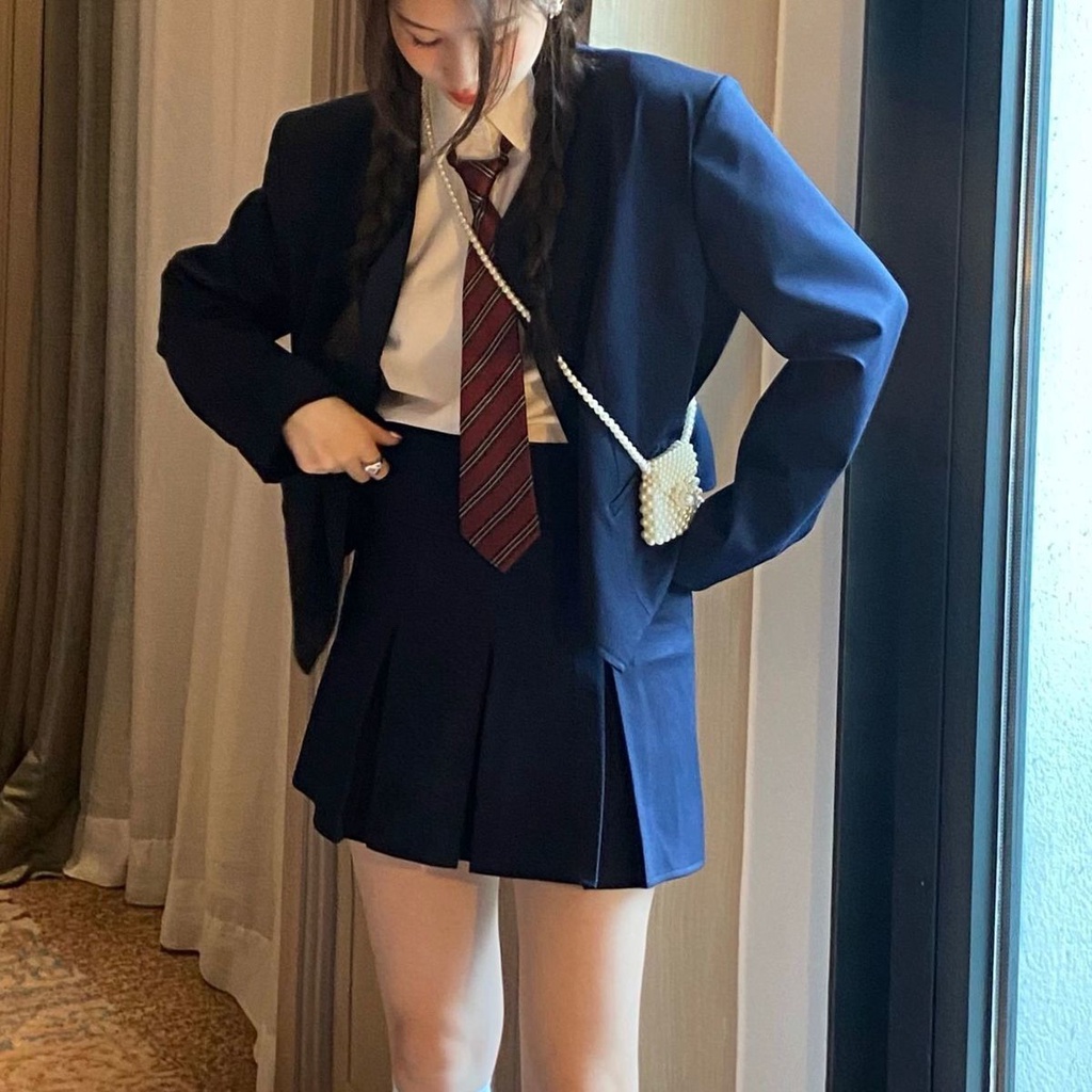 Cà Vạt Thắt Nơ Phong Cách Retro Nhật Bản Thời Trang Cho Nữ