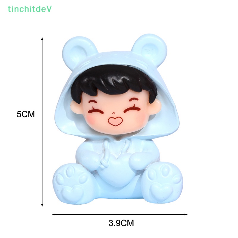 [TinchitdeV] 1 Cặp Tượng Đôi Đồ Ngủ Thu Nhỏ Dễ Thương Trang Trí Tiểu Cảnh [Hàng Mới]