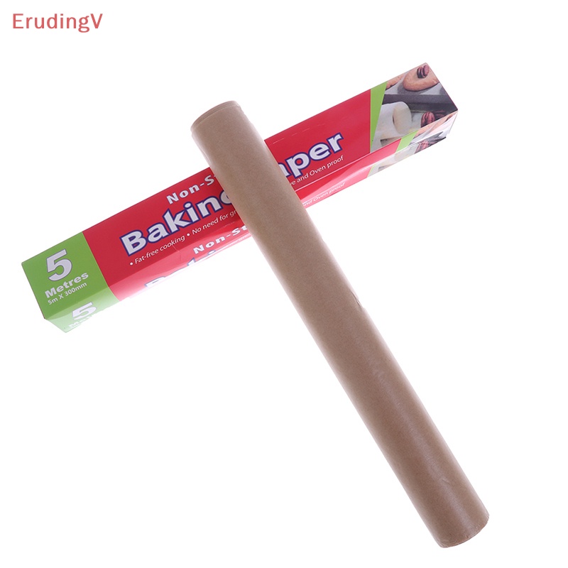 Cuộn Giấy Lót Nướng Bánh Không Tẩy Trắng Dài 5M