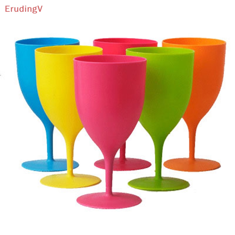 Bộ 6 Ly Uống Rượu Cocktail Bằng Nhựa Chất Lượng Cao
