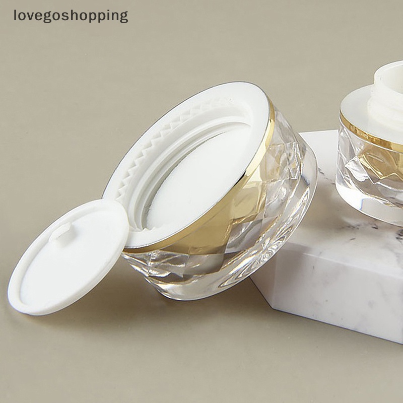 Hộp Rỗng 7g Bằng Acrylic Đựng Kem Dưỡng Có Nắp Trong