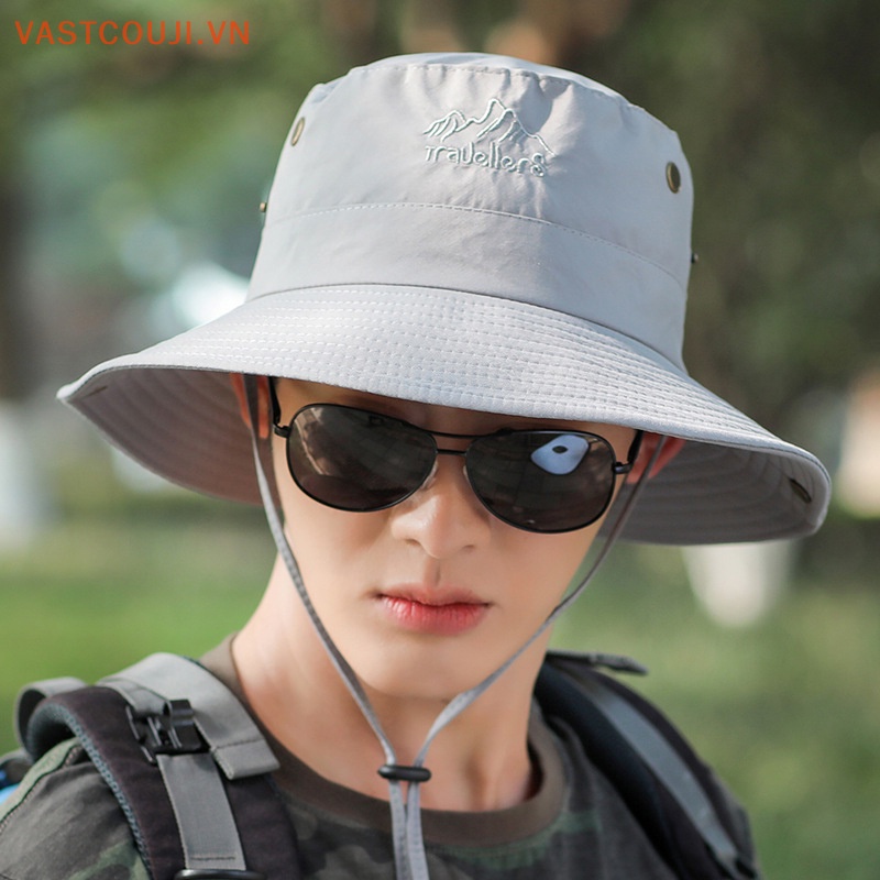 Mũ Bucket Panama Chống Nắng Thời Trang Mùa Hè Cho Nam