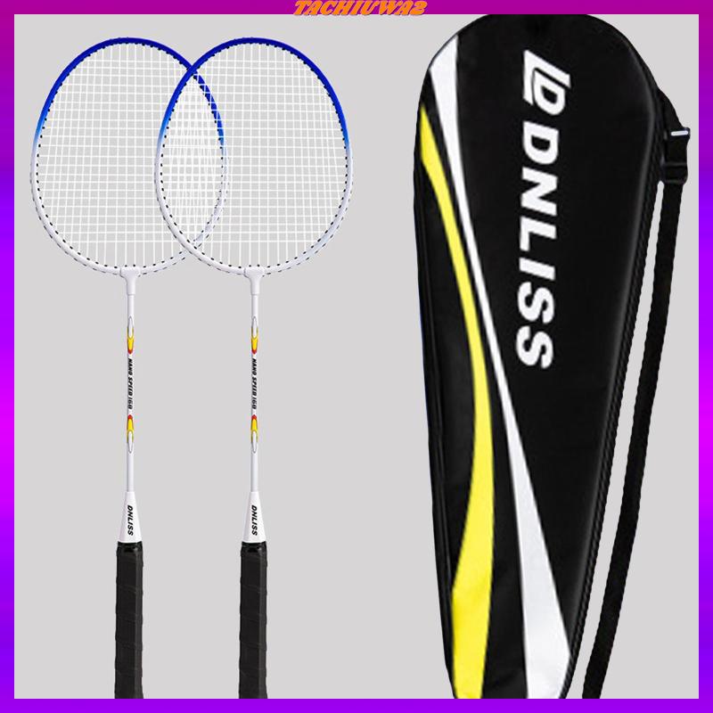 Set 2 Vợt Cầu Lông Gọn Nhẹ Cho Người Lớn Và Trẻ Em