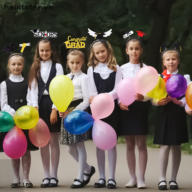 Băng Đô Hình Nón Tốt Nghiệp 2023 Kèm Băng Đô Mini Dễ Thương