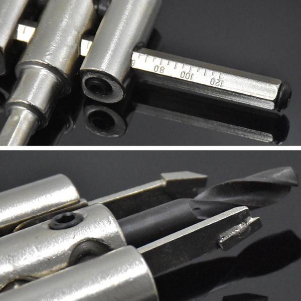Mũi Khoan Lỗ Tròn 120 / 200 / 300mm Có Thể Điều Chỉnh Chuyên Dụng Cho Thợ Mộc