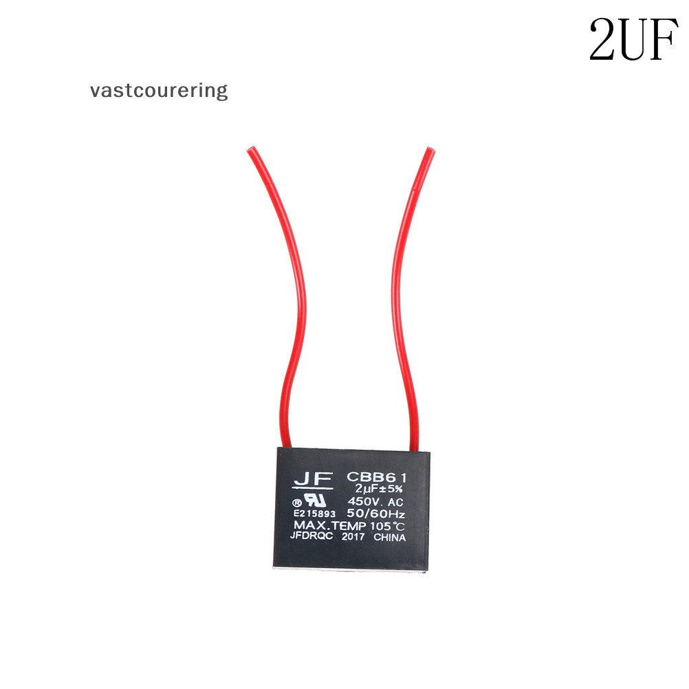 Tụ Điện Động Cơ Quạt Trần Vast CBB61 450V 1-10uF