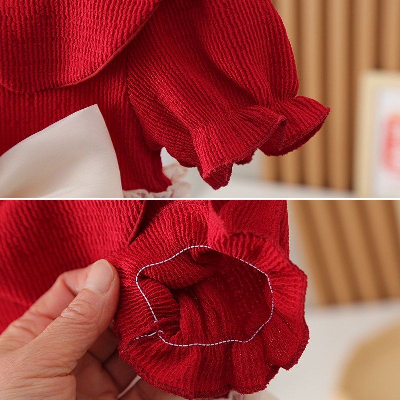 Đầm In Hình Gấu Dễ Thương Thời Trang Mùa Hè Dành Cho Bé Gái 0-4 Tuổi