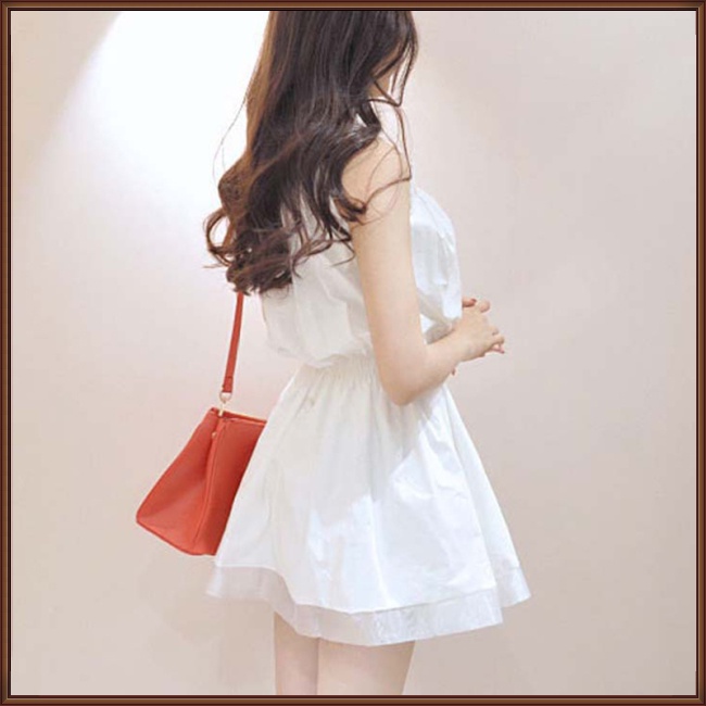 Đầm Không Tay Phồng Thời Trang Dành Cho Nữ