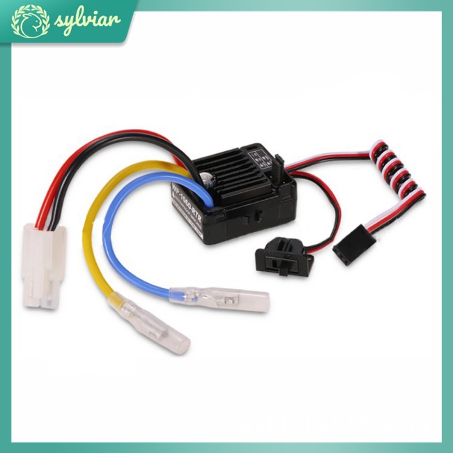 Esc Không Thấm Nước Có Chổi Than 1060 60a Esc Thay Thế Cho Mô Hình Xe Hơi / Tàu Thuyền