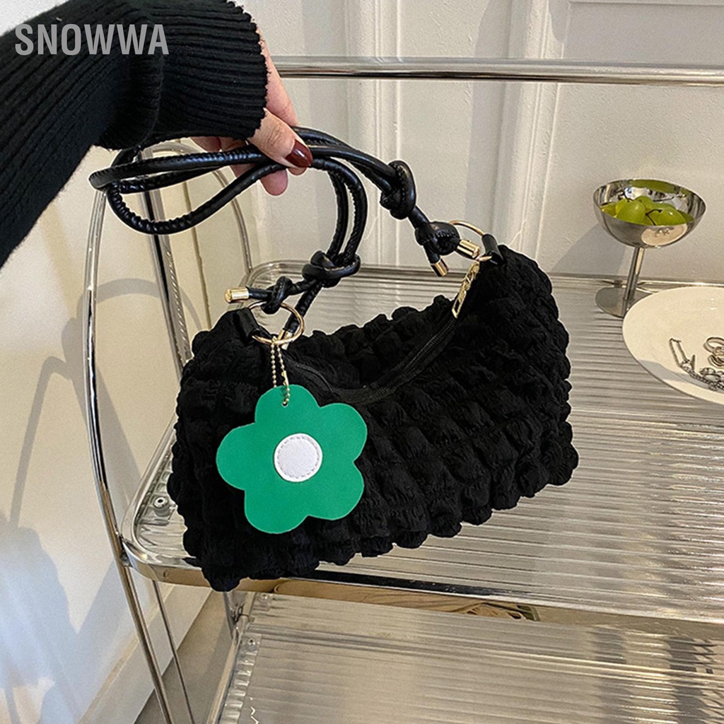 Snowwa Túi Đeo Vai Nữ PU Thời Trang Giản Dị  Xách Dễ Thương Đa Năng Cho Công Việc Mua Sắm Hàng Ngày