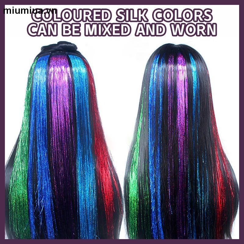 miumiuaTóc Kim Tuyến FREESHIPSet 120 Sợi Tóc Giả Dùng Để Trang Trí Cho Tóc [TOP 1 CHẤT LƯỢNG]