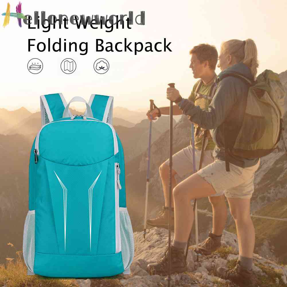 Ba Lô Leo Núi / Cắm Trại Bằng Nylon Thoáng Khí Chống Thấm Nước