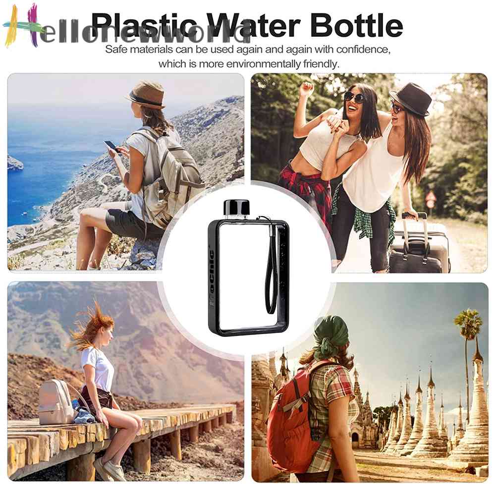 Bình Nước Thể Thao 380ML A5 Có Dây Đeo