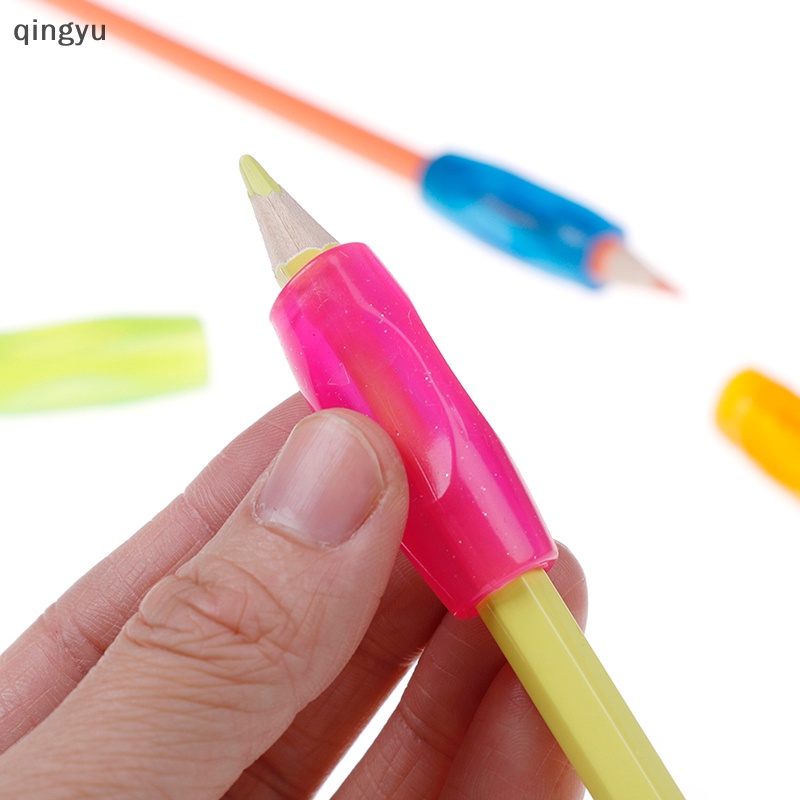 Set 4 Đầu Bọc Bút Chì Bằng Cao Su Mềm Cho Bé