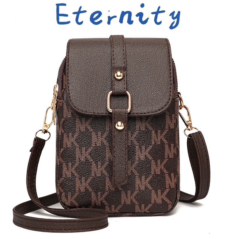 Túi Đeo Chéo mini Hình Vuông In Chữ Thời Trang Cho Nữ