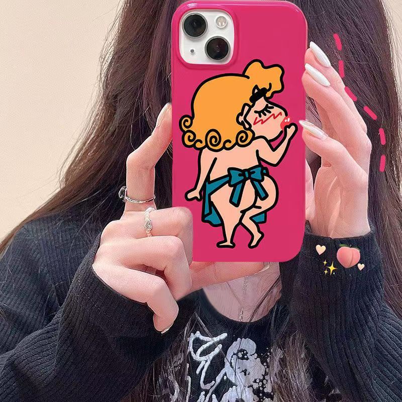 ✅Ốp Điện Thoại Họa Tiết Hoạt Hình Kiểu Hàn Quốc Dễ Thương Cho Iphone 11 13Iphone12Promax xr 8p14 ZJ4F