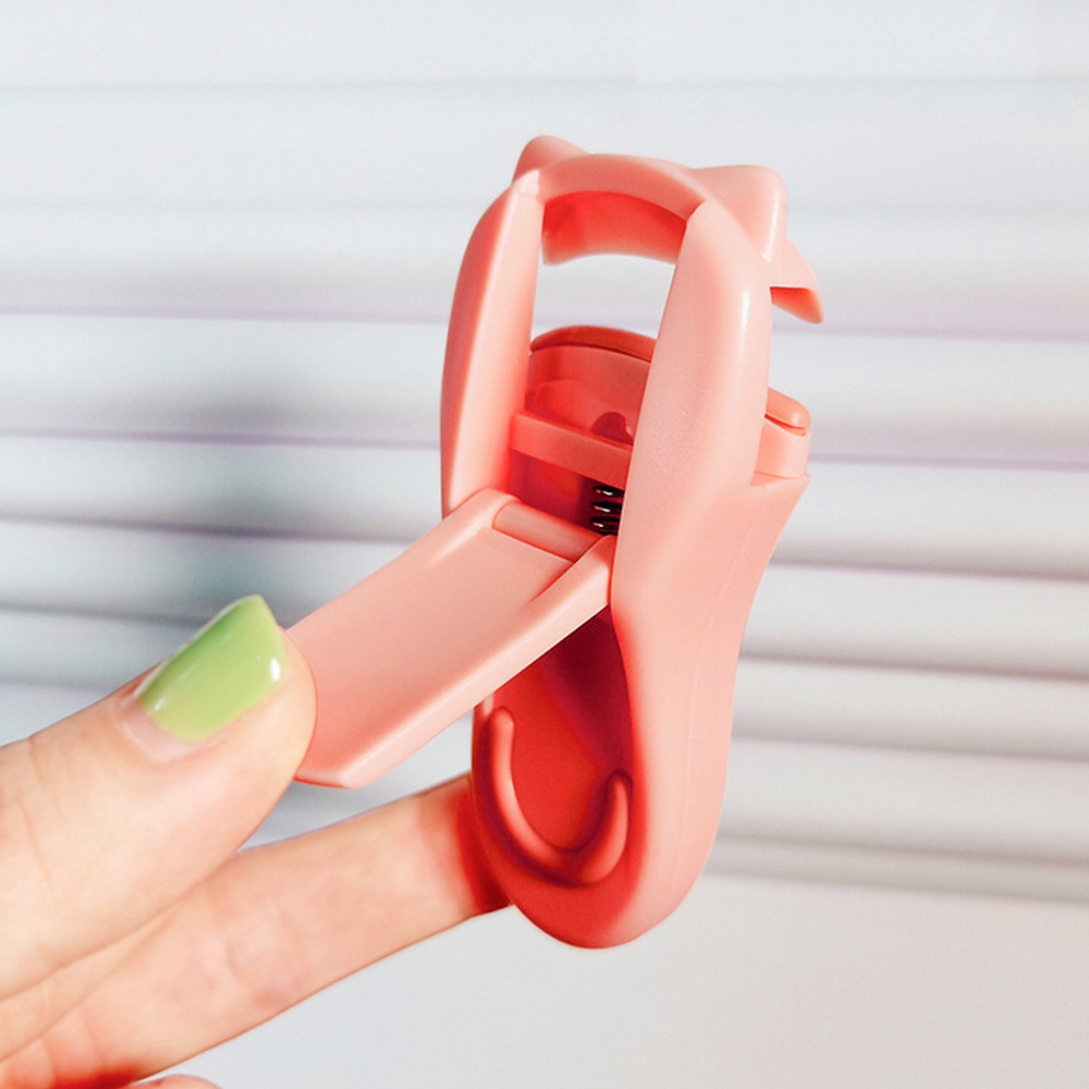 Kẹp Bấm Mi Bằng Nhựa Bền Dễ Thương Có Thể Điều Chỉnh Góc Rộng