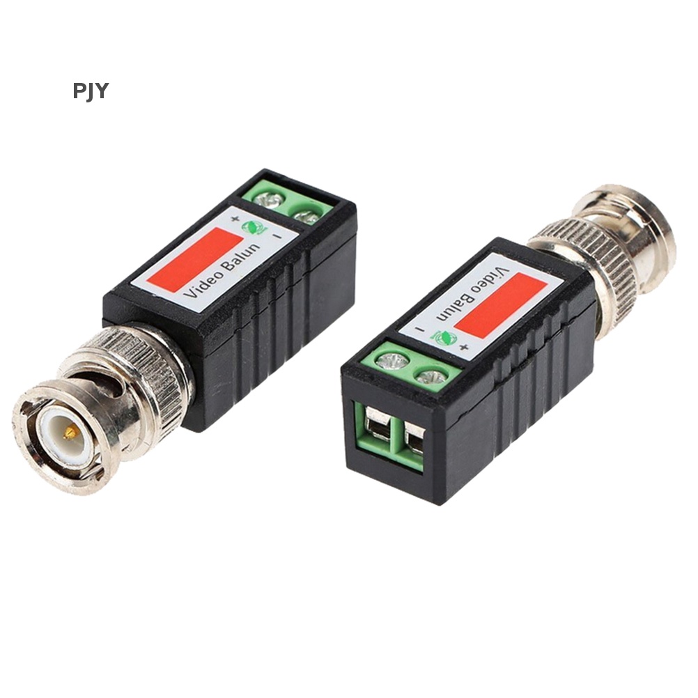 Pjy 1 Bộ Thu Phát Tín Hiệu Video Balun Sang UTP Coax CAT5 CCTV 1 Bộ Thu Phát Tín Hiệu Video Balun Sang UTP Coax CAT5 CCTV 1x Đồng Trục CAT5 C