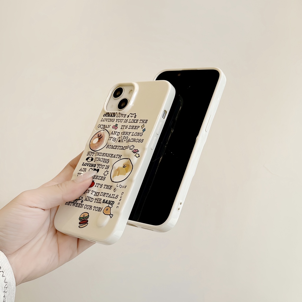 Ốp Điện Thoại TPU Chống Sốc Hình Que Kem Cho IPhone 14 13 12 11 Pro Max