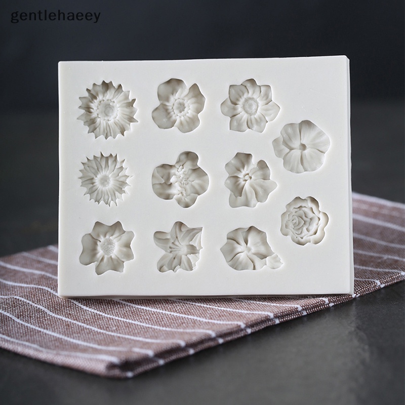 Khuôn Silicone Làm Bánh Hình Hoa Hướng Dương 3D Độc Đáo