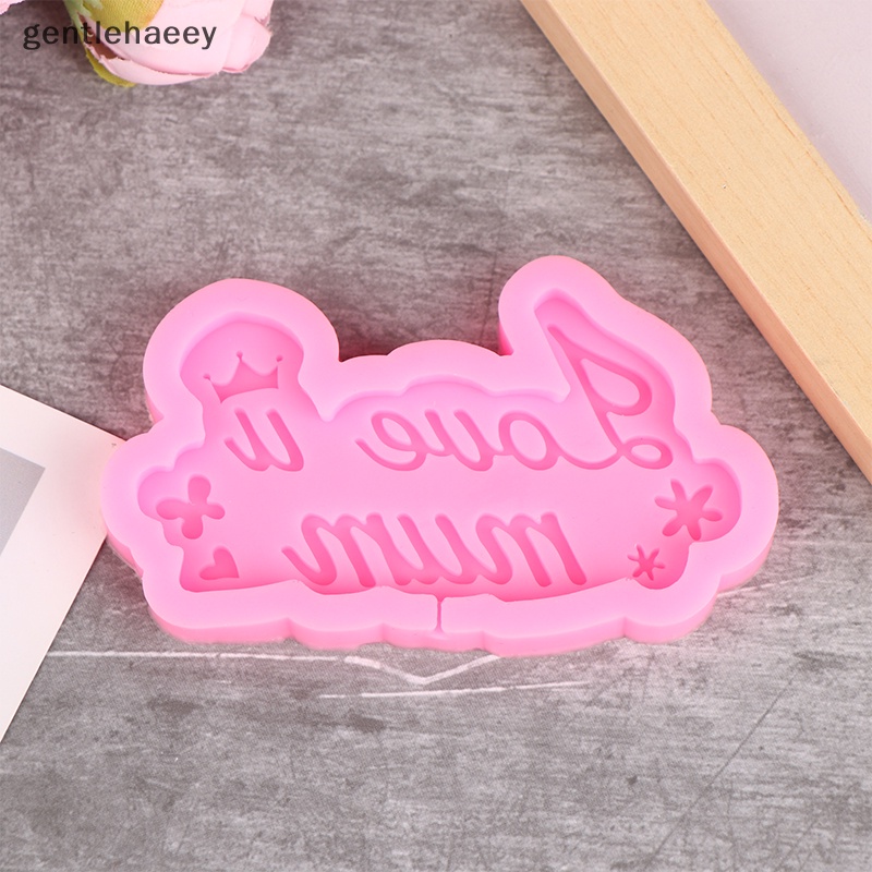 Khuôn Silicone Làm Bánh DIY Hình Trái Tim Trang Trí Ngày Của Mẹ