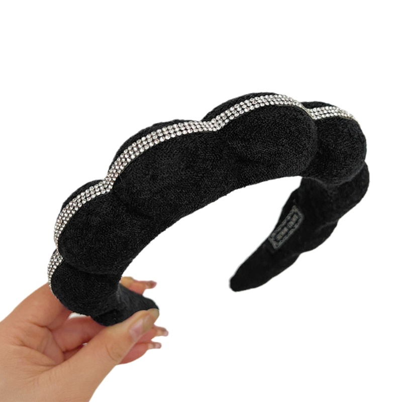 Băng Đô Cài Tóc Có Đính Đá Hợp Thời Trang Cho Nữ