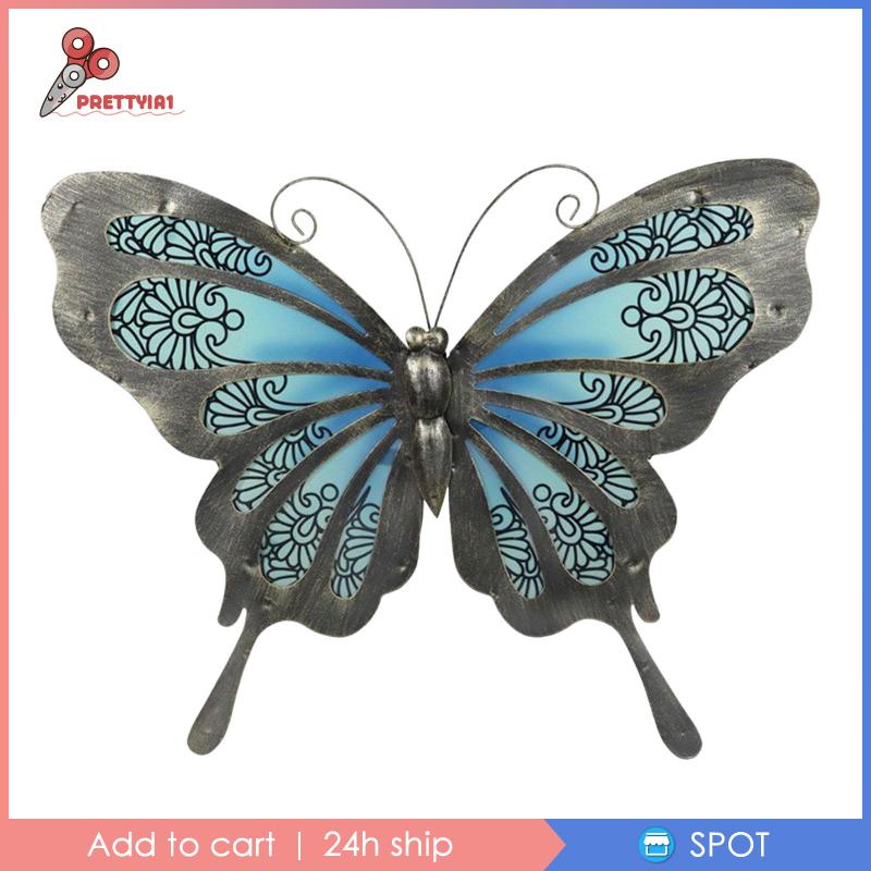 1 Bươm Bướm Điêu Khắc Treo Tường Trang Trí Phòng Ngủ / Sân Vườn