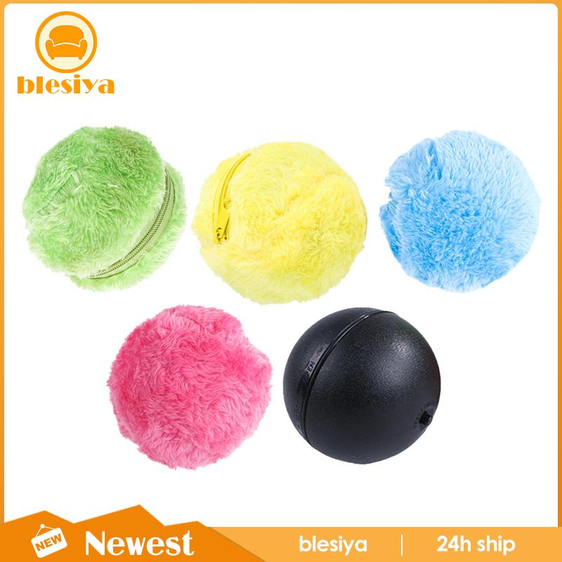 [Blesiya] Đồ Chơi Điện Tử Cuốn Bóng Lăn Tự Động Bền Với Vỏ Bọc Lông