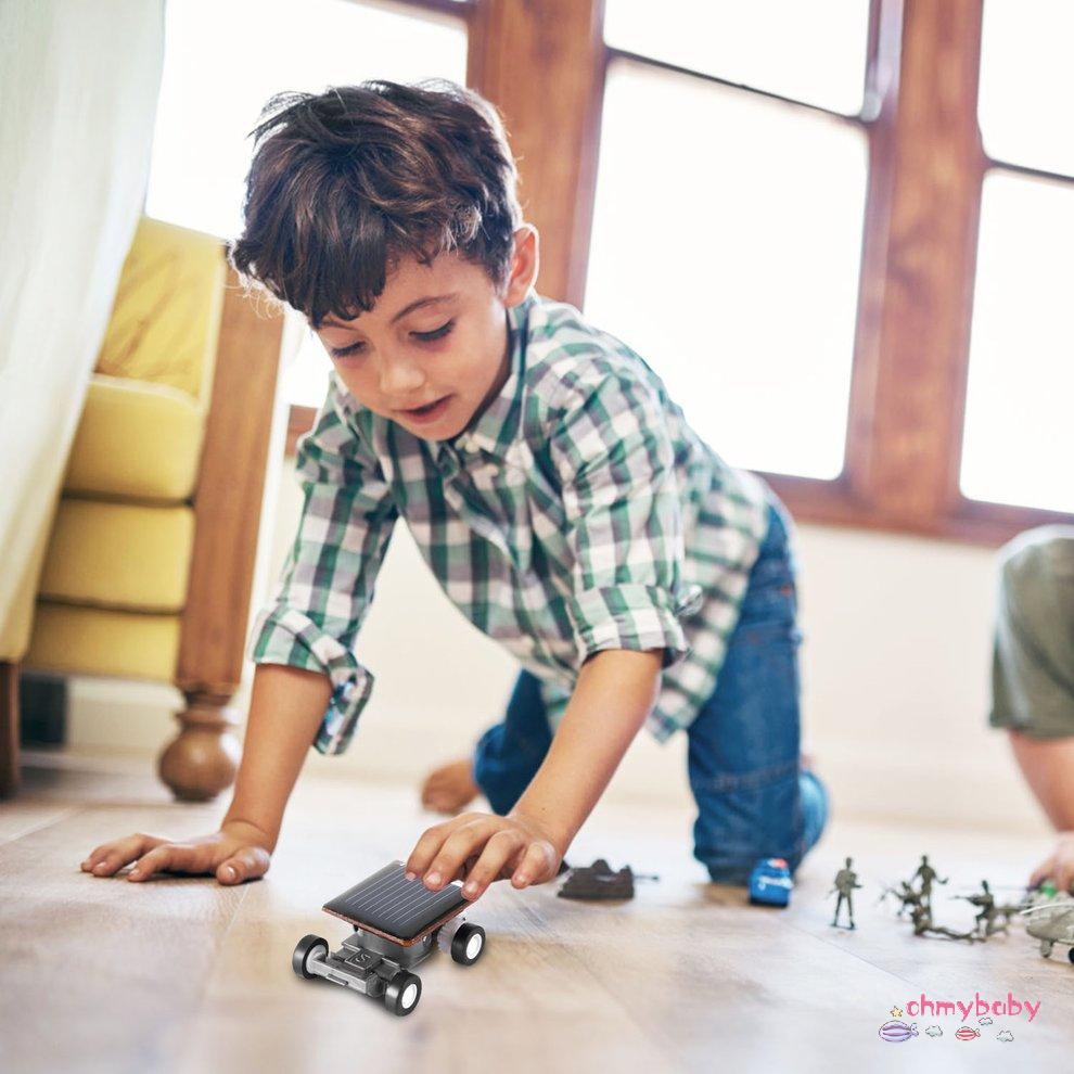 [Sẵn sàng] Ô Tô Năng Lượng Mặt Trời Tiện Ích Nhỏ Nhất Đồ Chơi Mini R Giáo Dục Energia Trẻ Em [P/4]