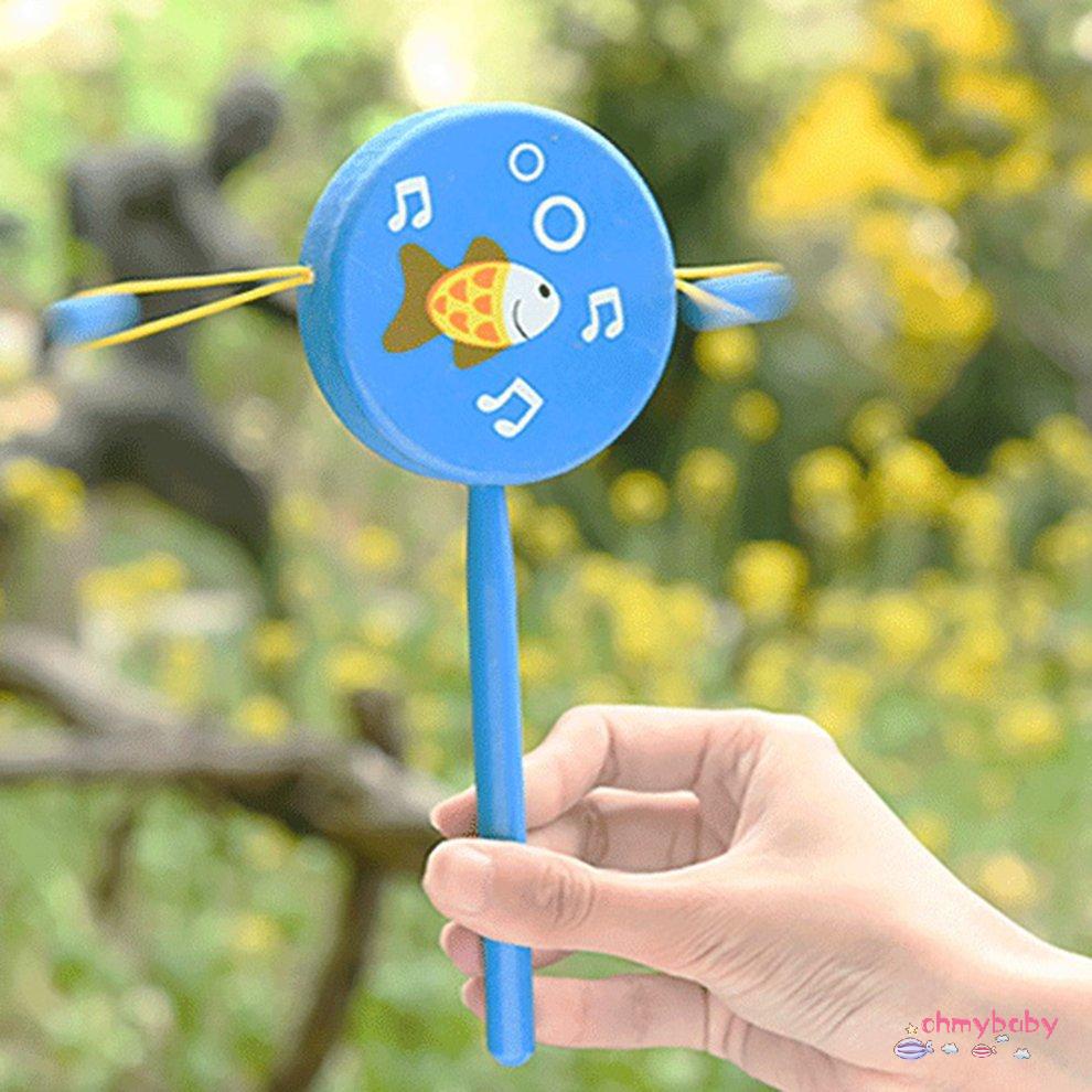 [OMY] Chất Lượng Cao Bằng Gỗ Truyền Thống Lục Lạc Trống Nhạc Cụ Cho Trẻ Em Đầu Học Đồ Chơi Giáo Dục Quà Tặng [P/6]