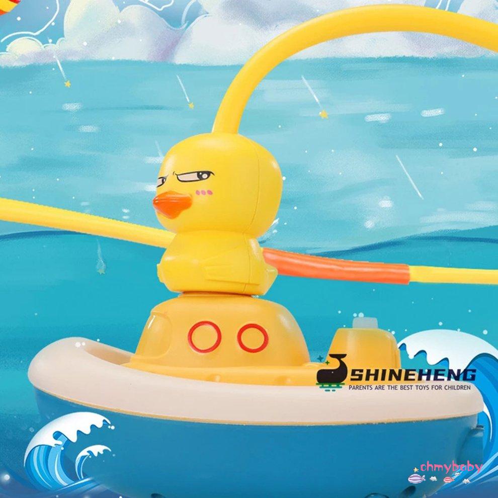 [OMY] Đồ Chơi Bồn Tắm Vòi Phun Nước Trò Thuyền Vịt Trẻ Em Điện Xịt Phòng Bộ [P/3]
