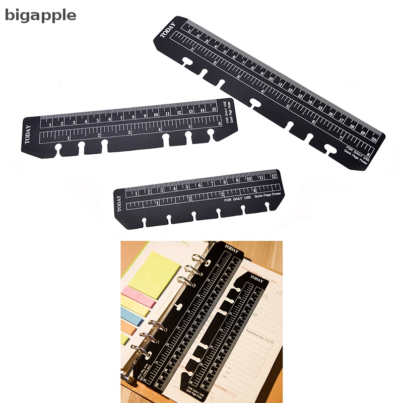 Thước Đo Dạng Xoắn 6 Lỗ Khổ A5 A6 A7 Tiện Dụng