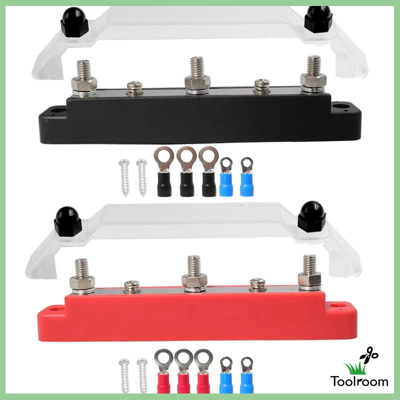 Khối Phân Phối Nguồn Điện 3 Đinh Tán 150A Chuyên Dụng Cho Tàu Thuyền / Xe Hơi