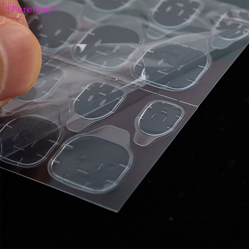 Set 1 / 10 Miếng Dán Nối Móng Hai Mặt Trong Suốt Tiện Dụng Mới