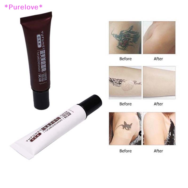 Set 2 Kem Che Khuyết Điểm Hình Xăm Tiện Dụng Chất Lượng Cao Mới