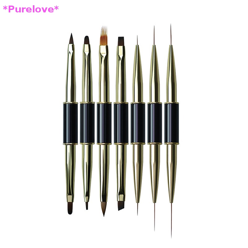 1 Cọ Hai Đầu Hỗ Trợ Nối Dài Móng Tay Chuyên Dụng Mới