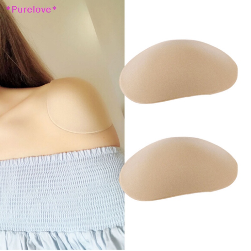 Set 2 Miếng Đệm Vai Bằng Silicon Vô Hình Thoáng Khí Mới