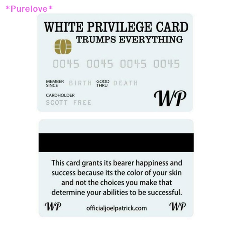 1 Bộ Sưu Tập Thẻ Tín Dụng Màu Trắng In Chữ Trumps Độc Đáo Mới