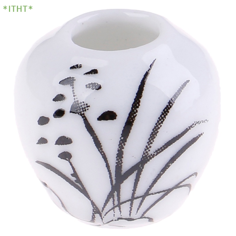 Bộ 3 Bình Hoa Sứ 1: 12 Dùng Trang Trí Nhà Búp Bê Mới