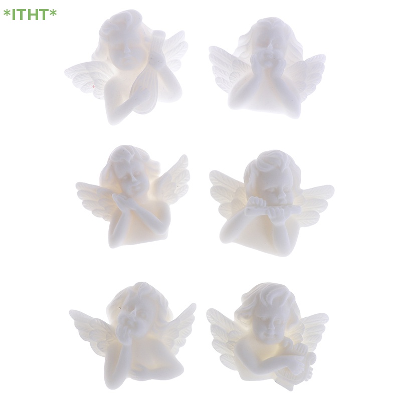 Mô Hình Thiên Thần Mini Bằng Nhựa Resin Trang Trí Nhà Cửa Mới