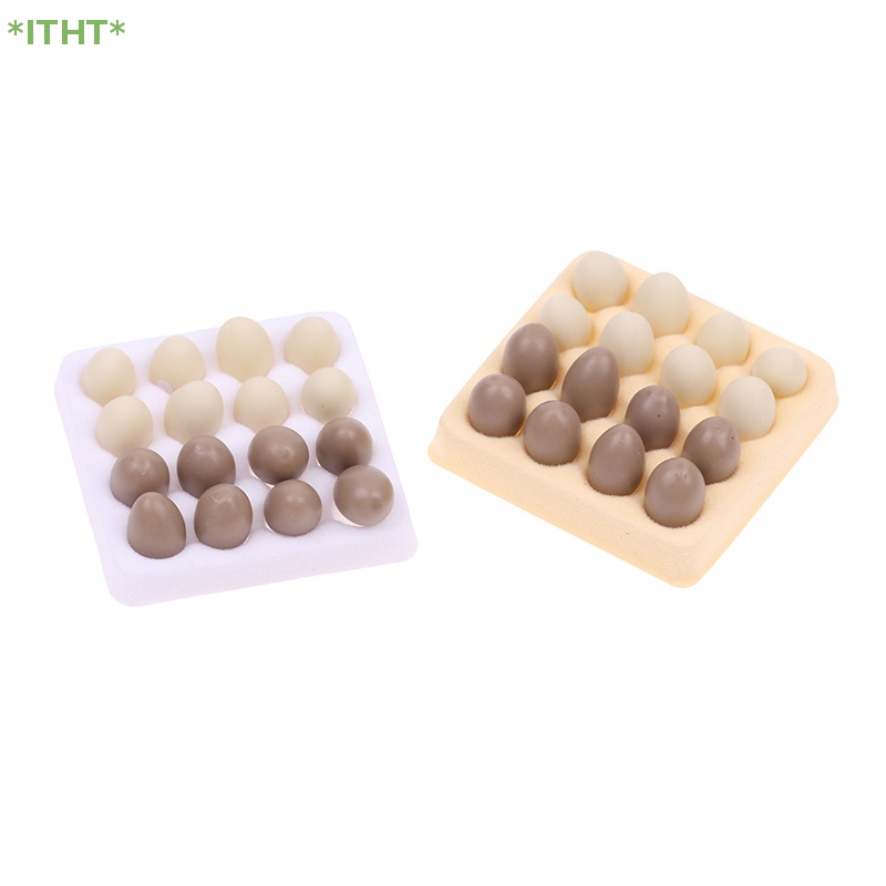 1 Bộ Mô Hình Trứng Mini Trang Trí Nhà Búp Bê Mới