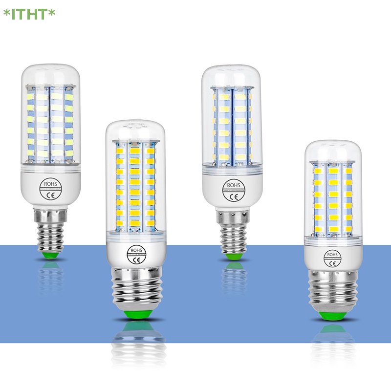 Bóng Đèn LED Bắp Ngô Ánh Sáng Trắng Ấm E27 E14 7W 9W 12W 15W 20W 25W 5730 SMD Mới