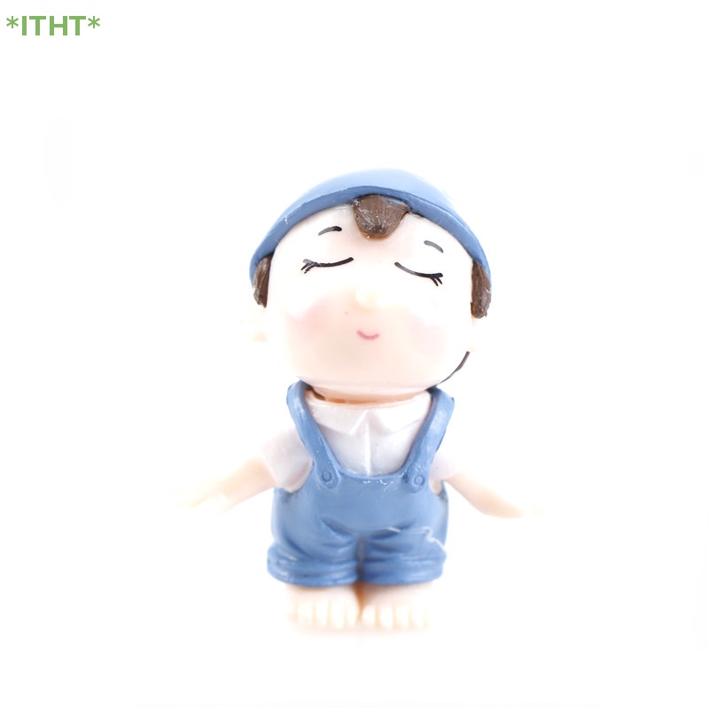 Mô Hình Cặp Đôi Thu Nhỏ Bằng Nhựa Resin Thủ Công Trang Trí Vườn Cổ Tích Mới