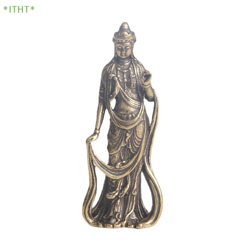 Tượng Phật Bằng Đồng Thau Chạm Khắc Tinh Xảo Phong Cách Trung Hoa Mới